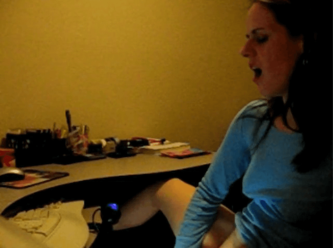 GF Getting Passionate With A Stranger On Cam