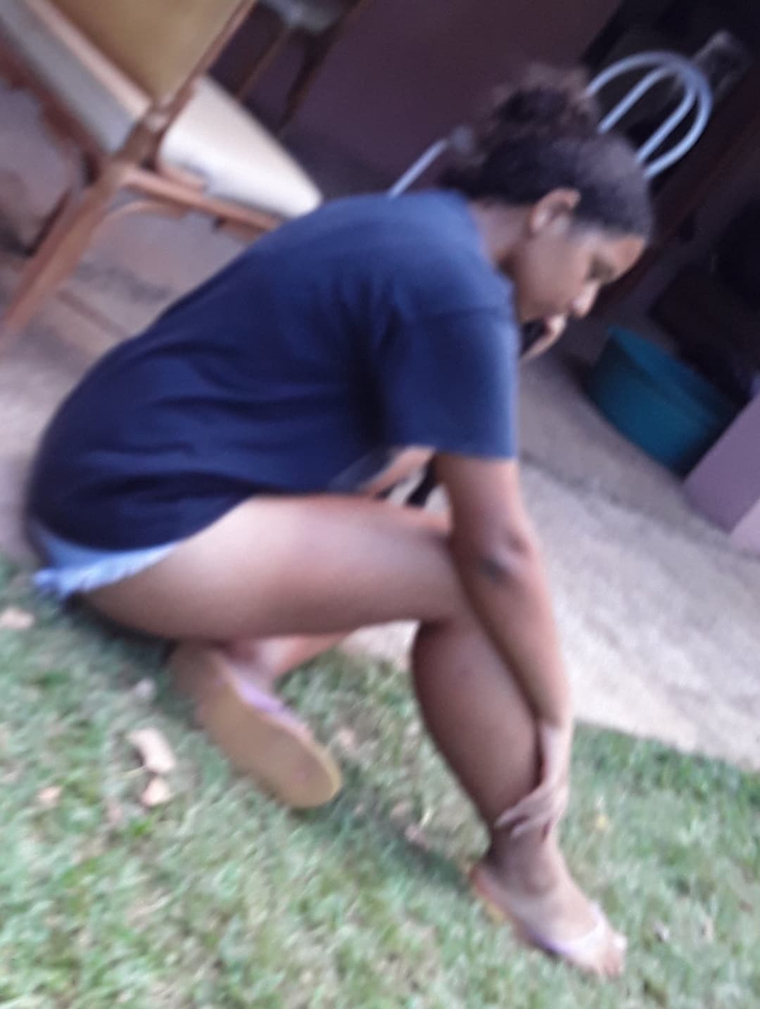 Morena Rabuda deliciosa com seu Shortinhos Safado