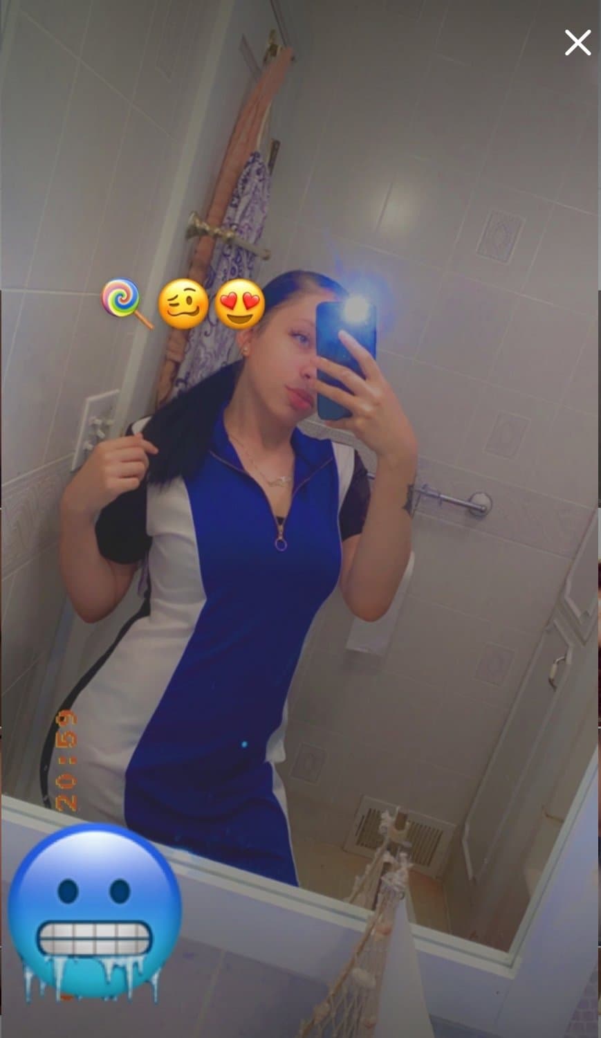 Click to view full size Slim Thick Slut Kyra Phat Pussy Nice Brown Areolas