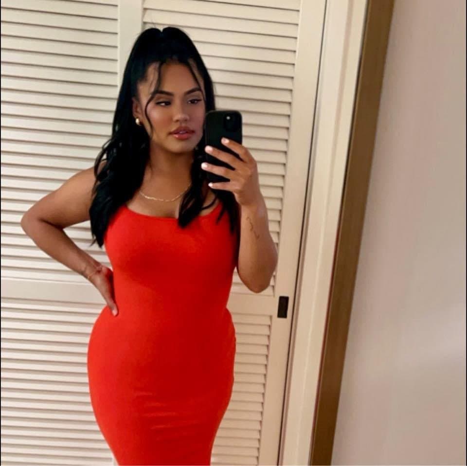 Military Latina loves showing off