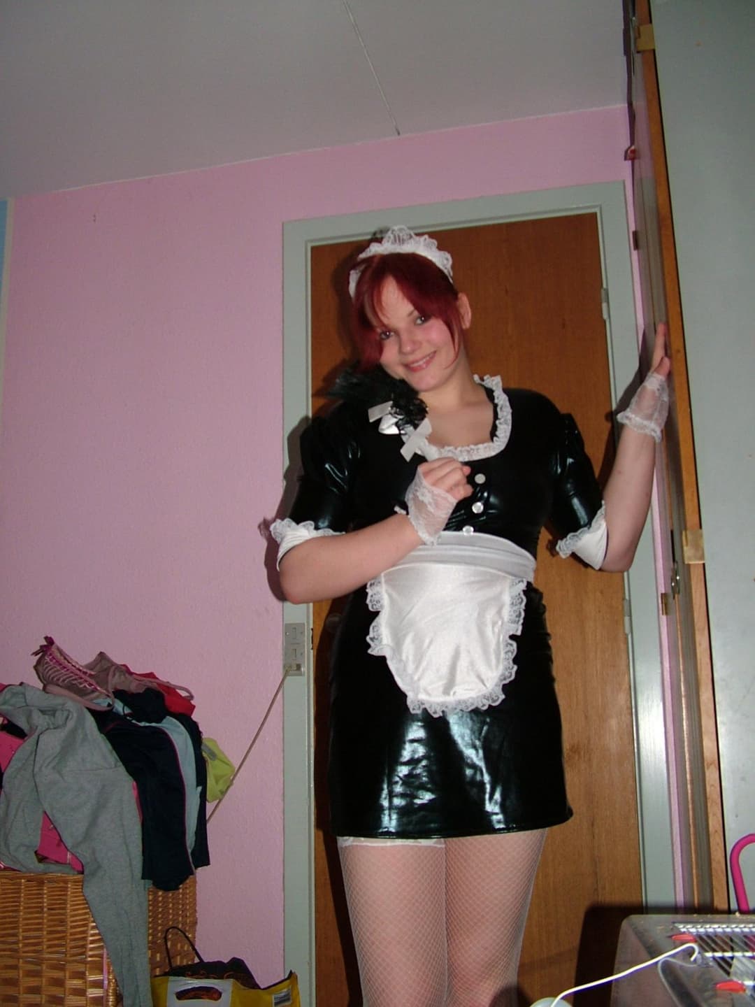 Danish Amateur (004b): Annika K Are dressed like a cleaninglady