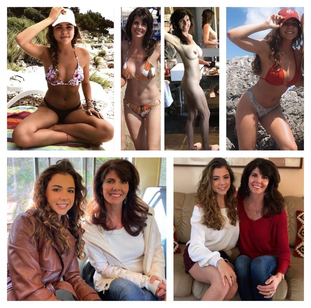 Dee and Alessandra (Mother/Daughter)(Bikini)