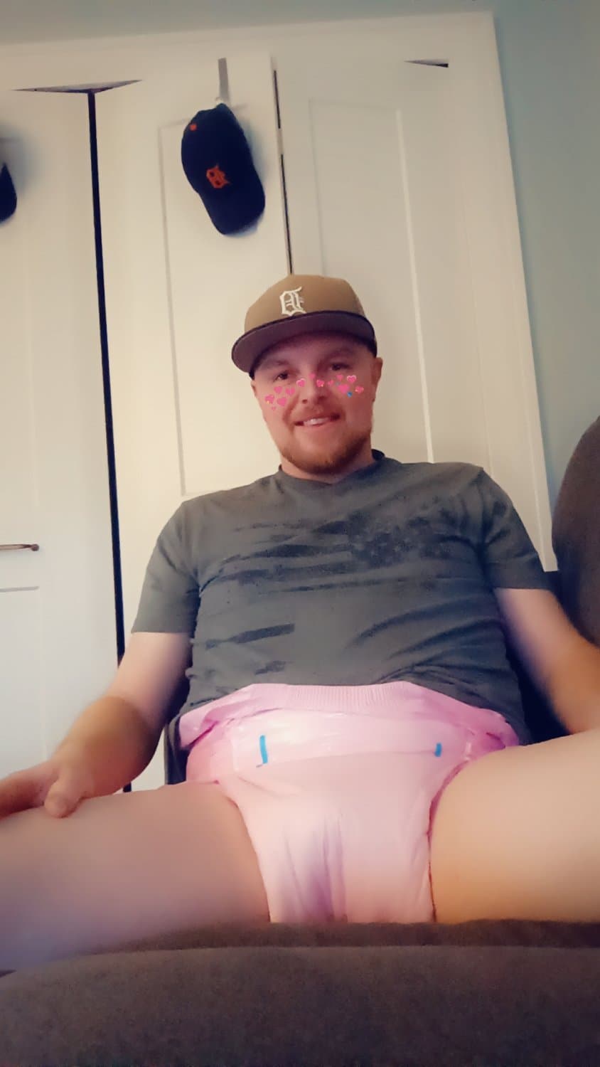 Diaper sissy Derek chew