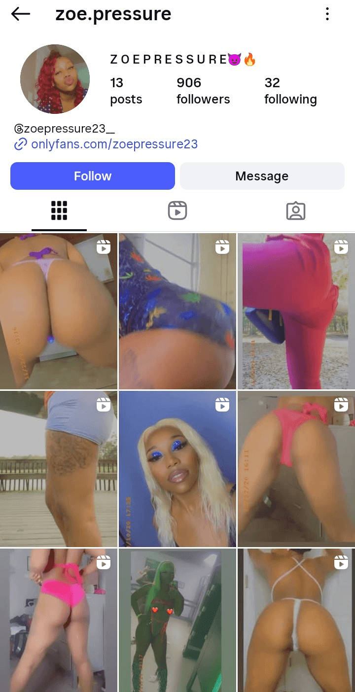 Broward County Florida ebony freaky with 5 tongue rings Zoe So Pressure suckin dick & twerkin leaked