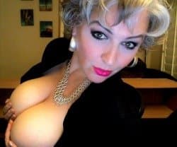Gorgeous busty classy milf Anna