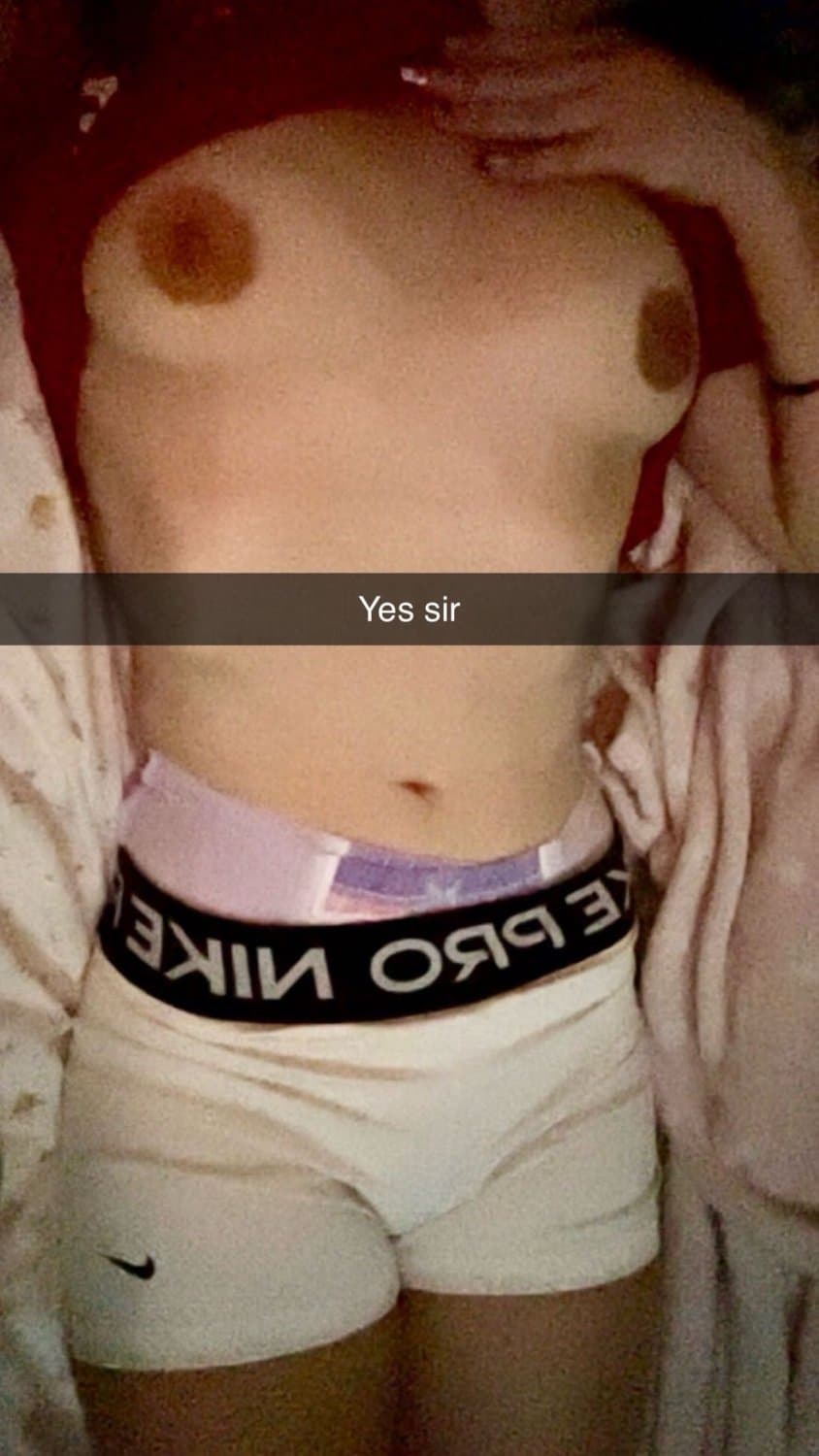 Click to view full size Hot amateur brunette shows her diapers on Snapchat