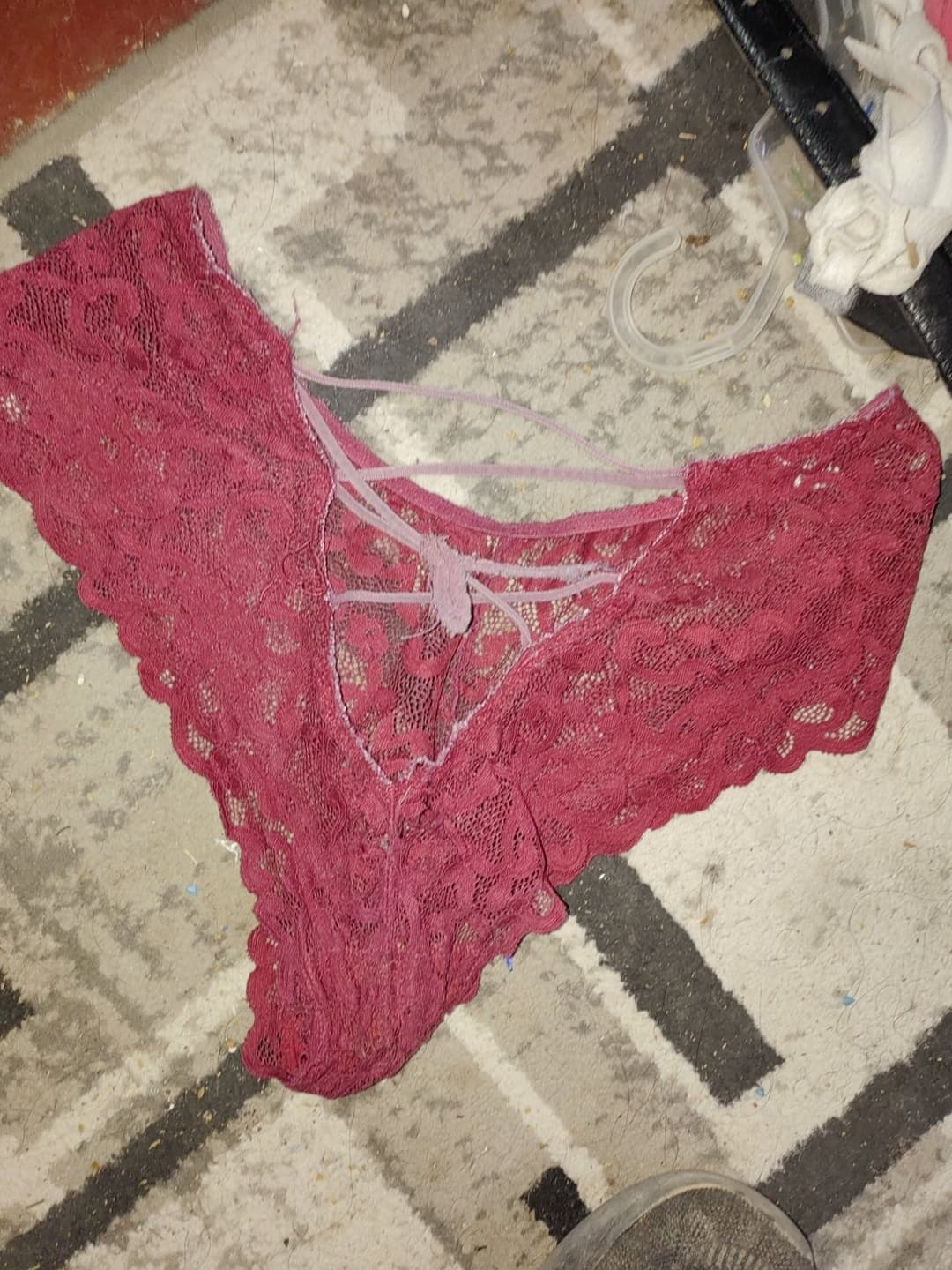 Fetiche, calzones de mi cuñadita y suegra sucios