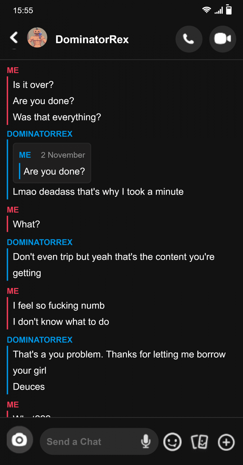 Click to view full size My girlfriend went to a Halloween frat party (3/3)