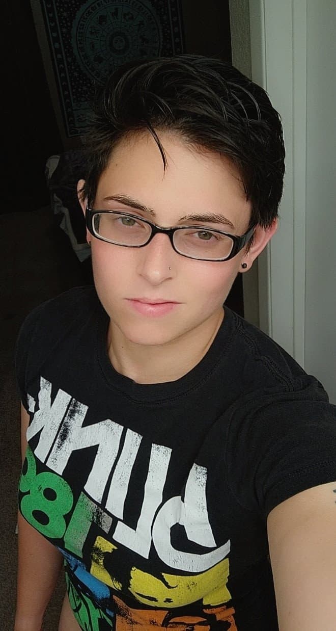 Latina White Mix Dyke Stud Tomboy