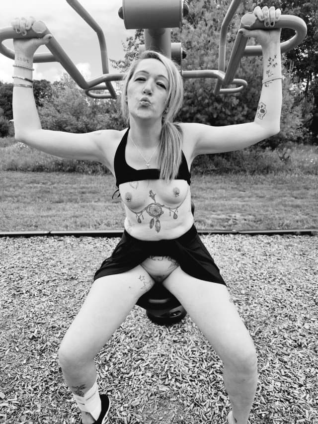 Pierced,tatted and shaved