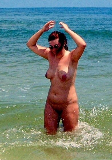 Jill from Iowa Nude on Ship Island