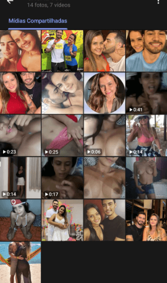 chupou os peitinhos gostosos da namorada