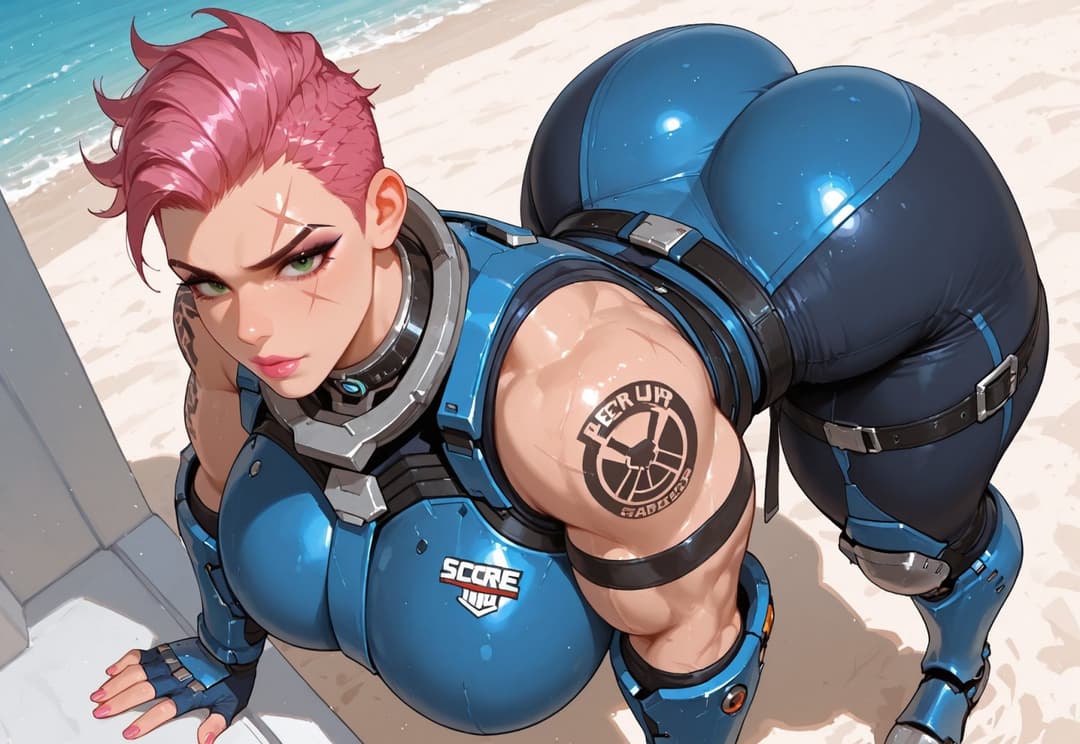 [Overwatch] I want to fuck Zarya ?