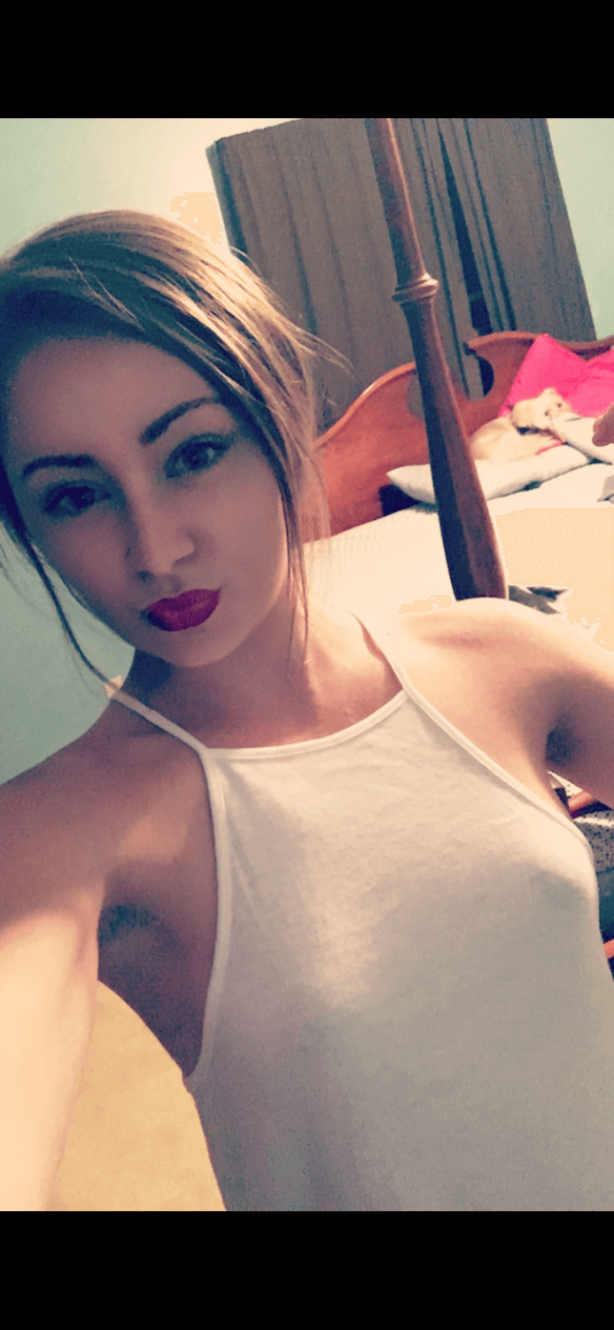 Stupid white slut gets fucked and used by black guy friend as he records a bbc slut