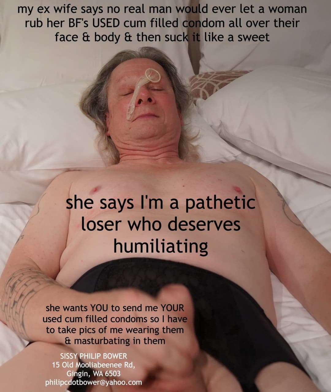 humiliated by ex wife