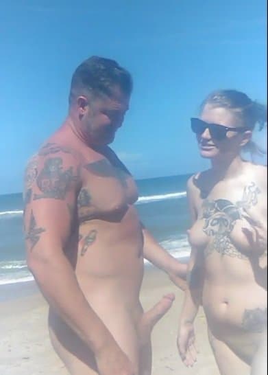 Click to view full size My beach erections with cute girls on nude beach