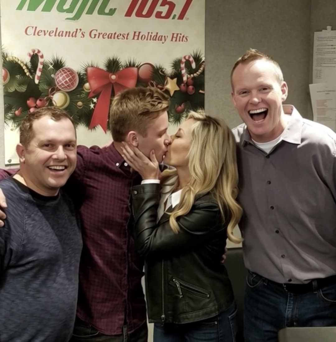 Naked News Anchor/ Christmas Party