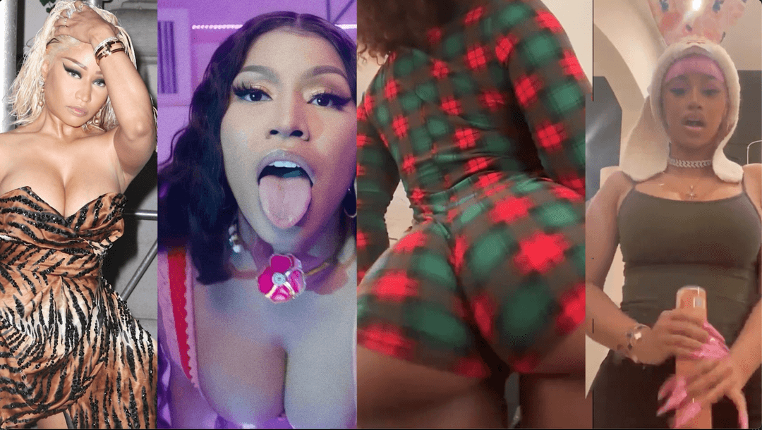 XRPRESENTS NICKI MEG LATTO CARDI DIRTY TALK RP JOI GOON WALL 1