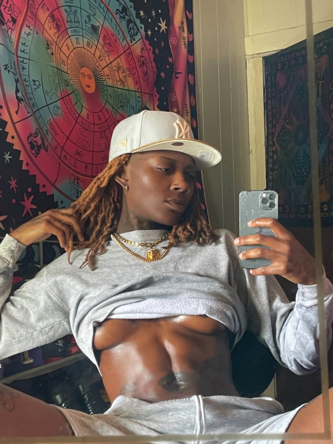 Black dyke stud ebony tomboy Tajee P2