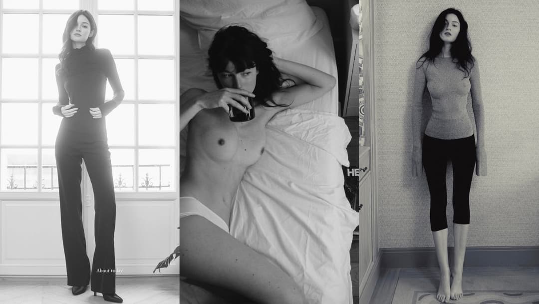 Stunning fashion model