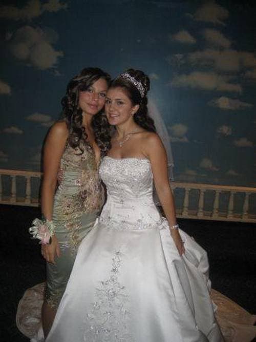 Swinger couple invite friends to a private fuck party after the ceremony.