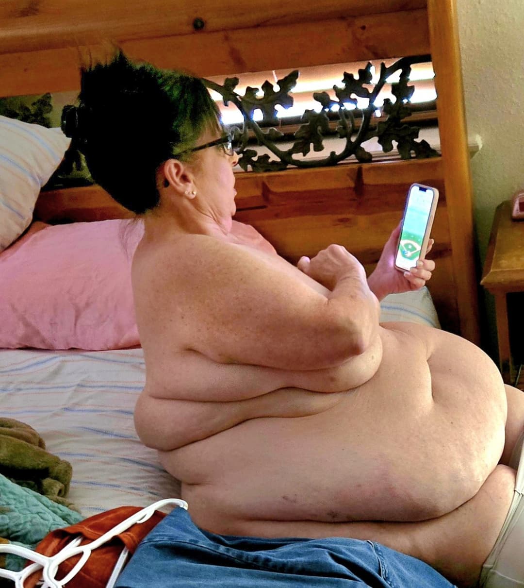 Bbw huge belly big tits fat ass