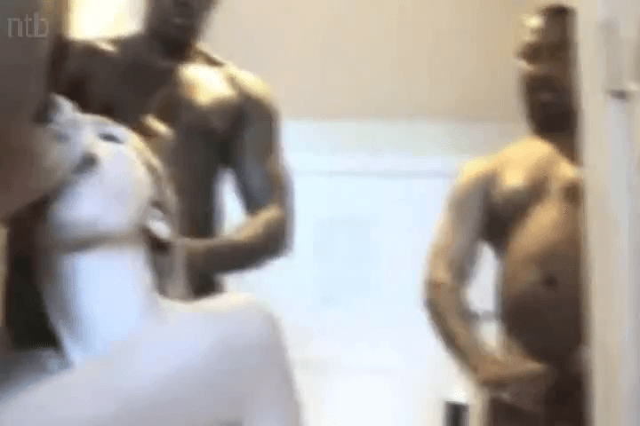 Click to view full size Blonde girl demolished in BBC gangbang