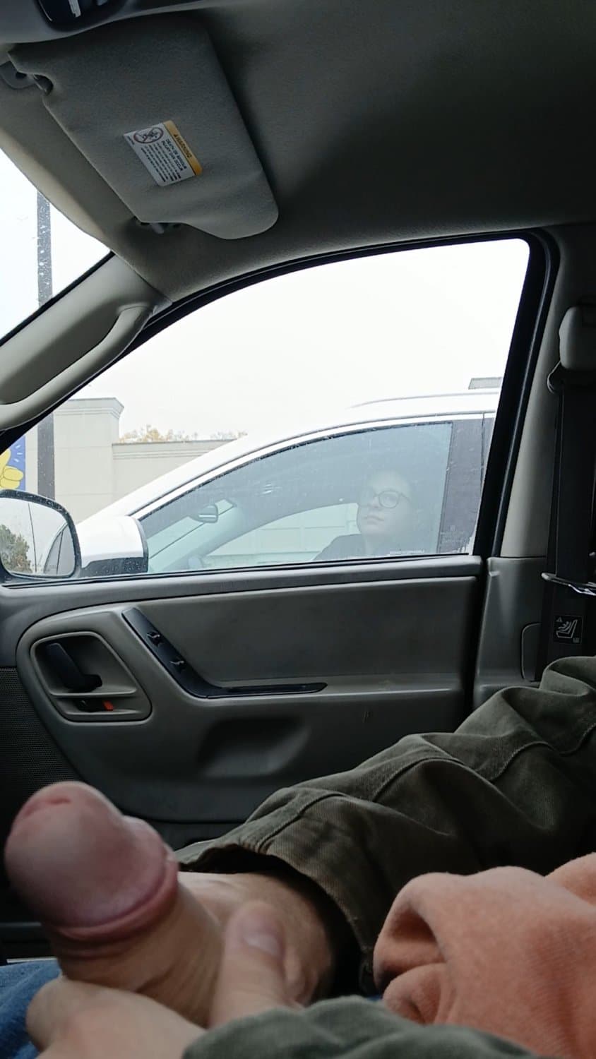 Sluts always love to watch a car dick flash