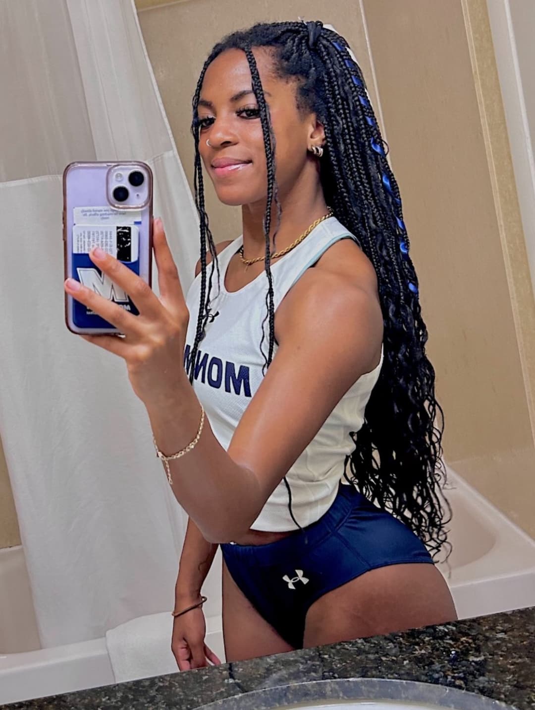 College Ebony Athlete Katiana(Bikini)(Uniform)