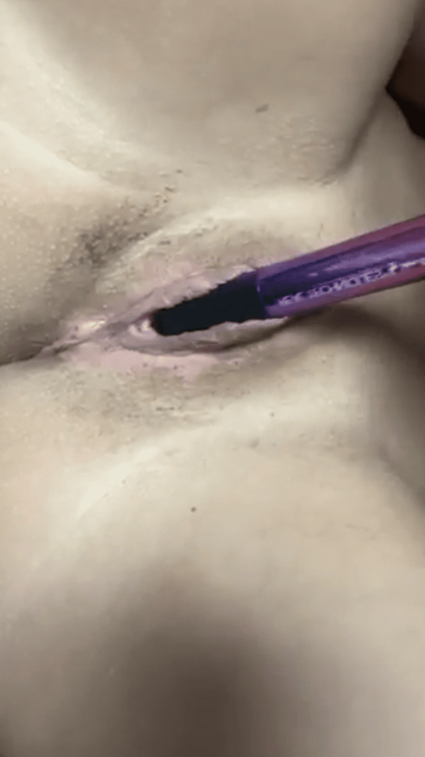 Another teacher peels open her cunt during Covid