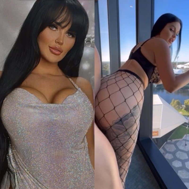 Thick Brunette Gets Cum On Her Big Tits After Good Fuck