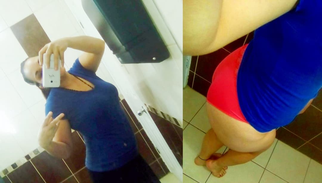 Calzon rojo en el trabajo