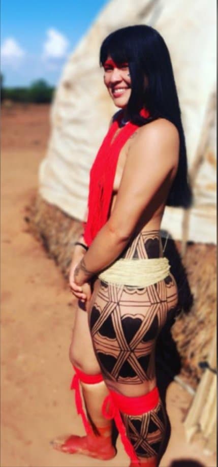 She is an Indigenous woman from the Amazon.