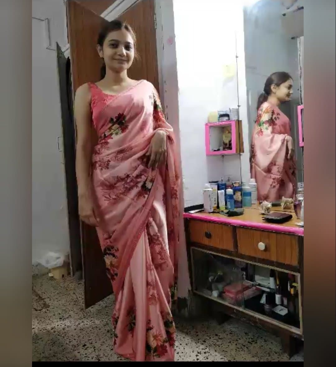 Indian newly married couple