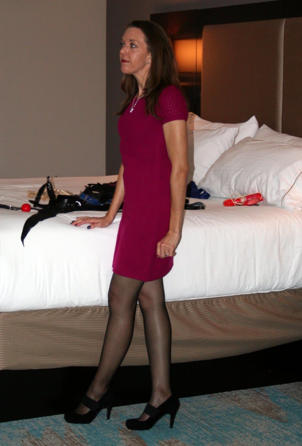 Slut Julie B - BDSM Use at a Hotel Room By a New Dom