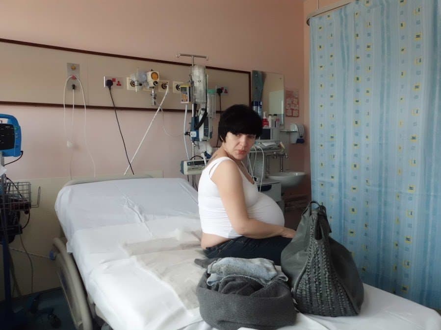 39 years old wife - full pregnancy progress (week 5 - 40)