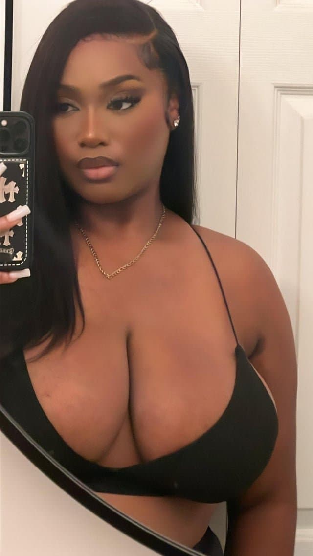 Huge Ebony Melons pt2