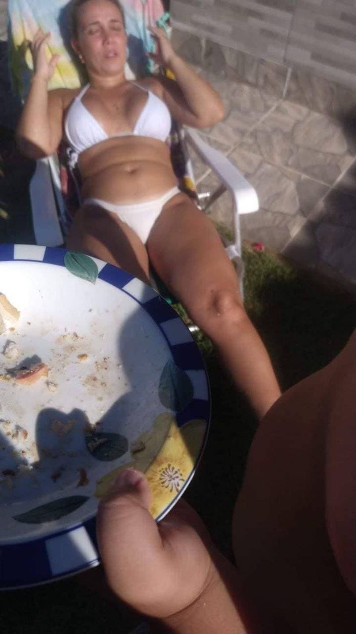 Outra tia gostosa, tia loira