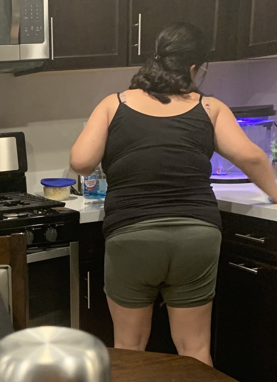Love starring at my Latina sister ass