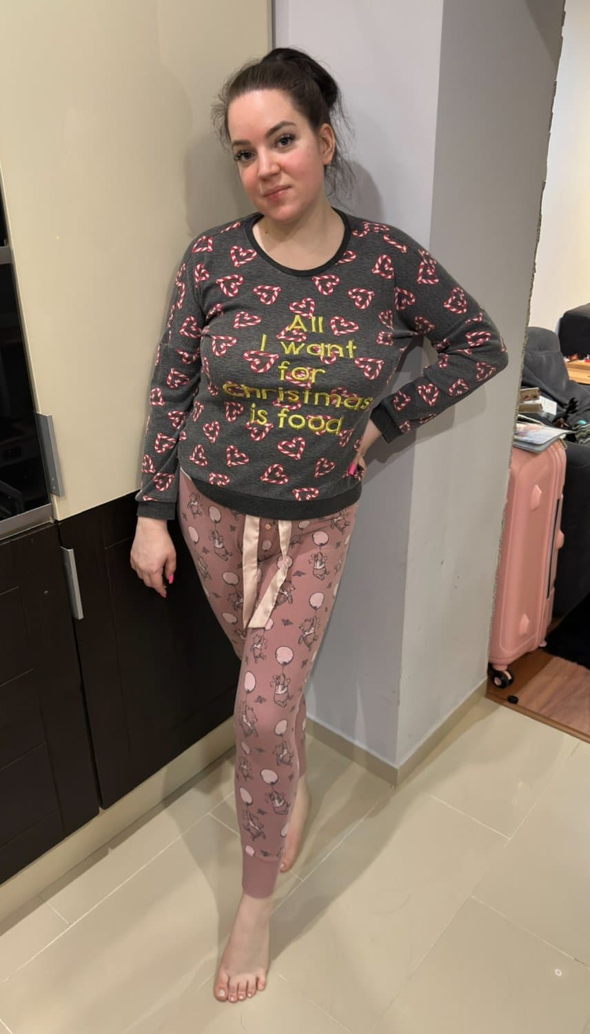 Pregnant cheating Hungarian wife Sophie showing off her saggy udders