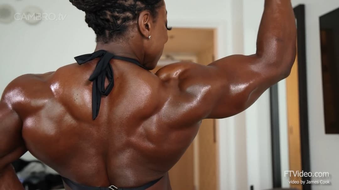 Mrs Givan, big roided muscles & pure sex