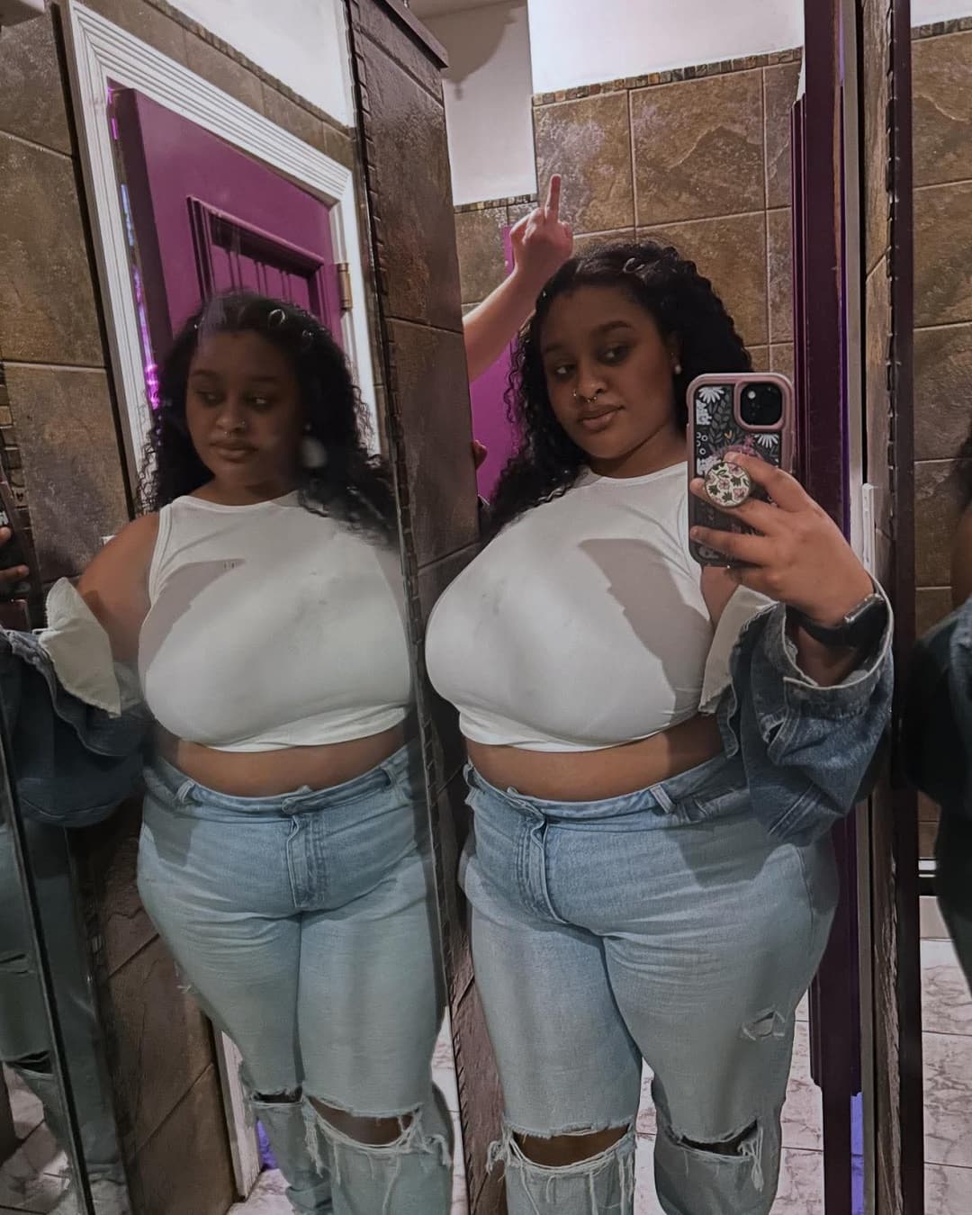 SEXY CURVY THICK EBONY BBW BIG BOOBS & BIG OLE ASS BOOTY