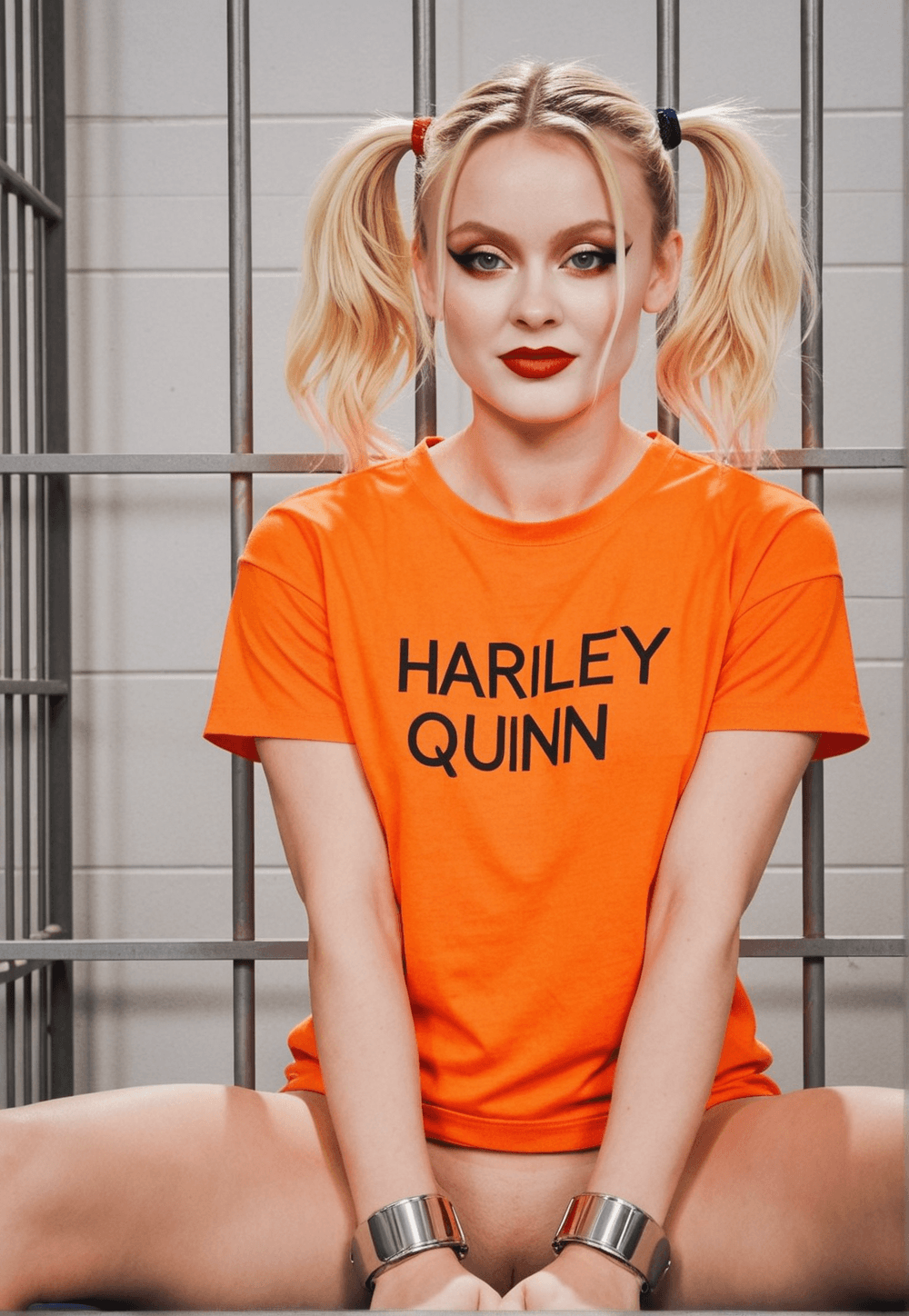 Zara Larsson as Harley Quinn AI mix