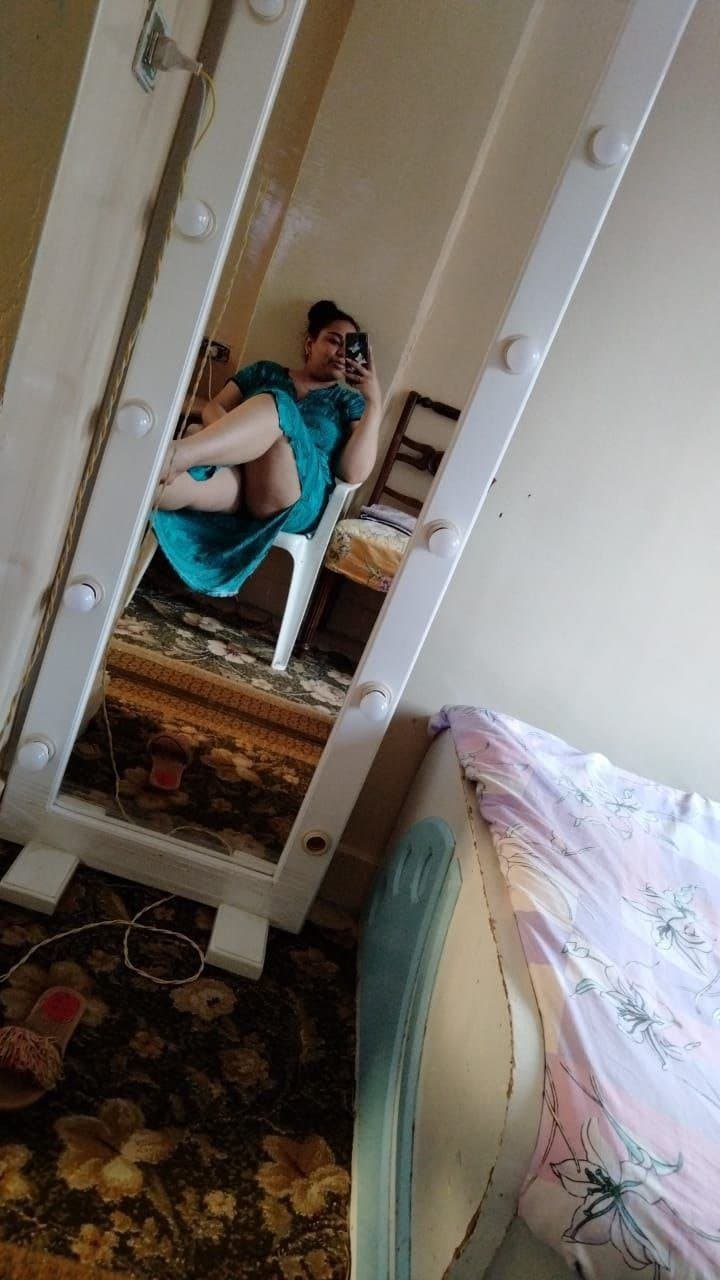 Egyptian veiled woman with soft body