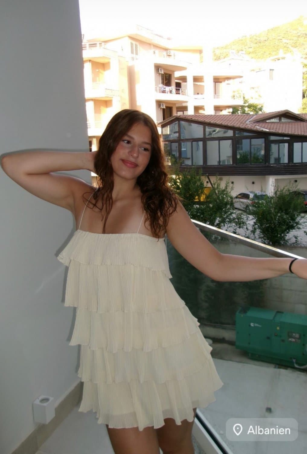 Swedish Albanien Isabella Gegaj with gigantic ass in thong. Dm me if you want to see her boobs