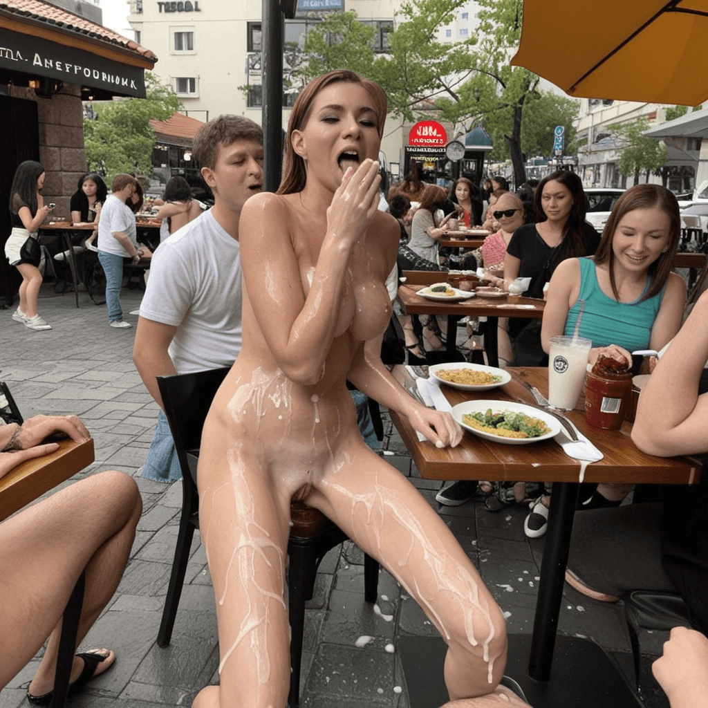 Ia bukkake cumwalk 2