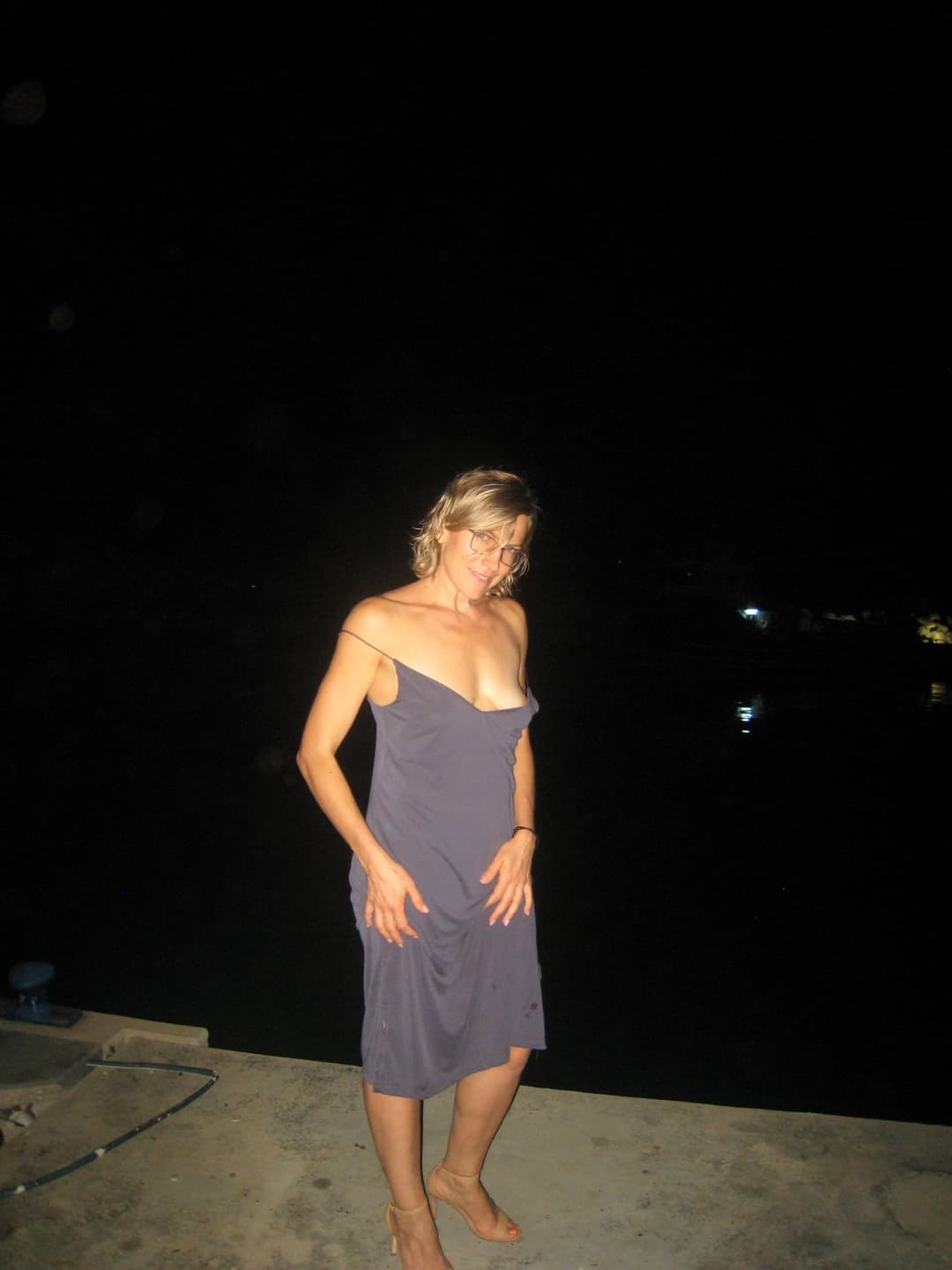 Boss with Friend Fucked Irina Slut Wife on a Boat