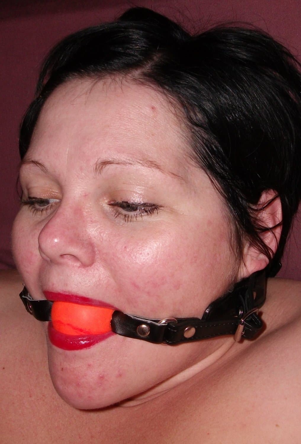 julie j ballgagged