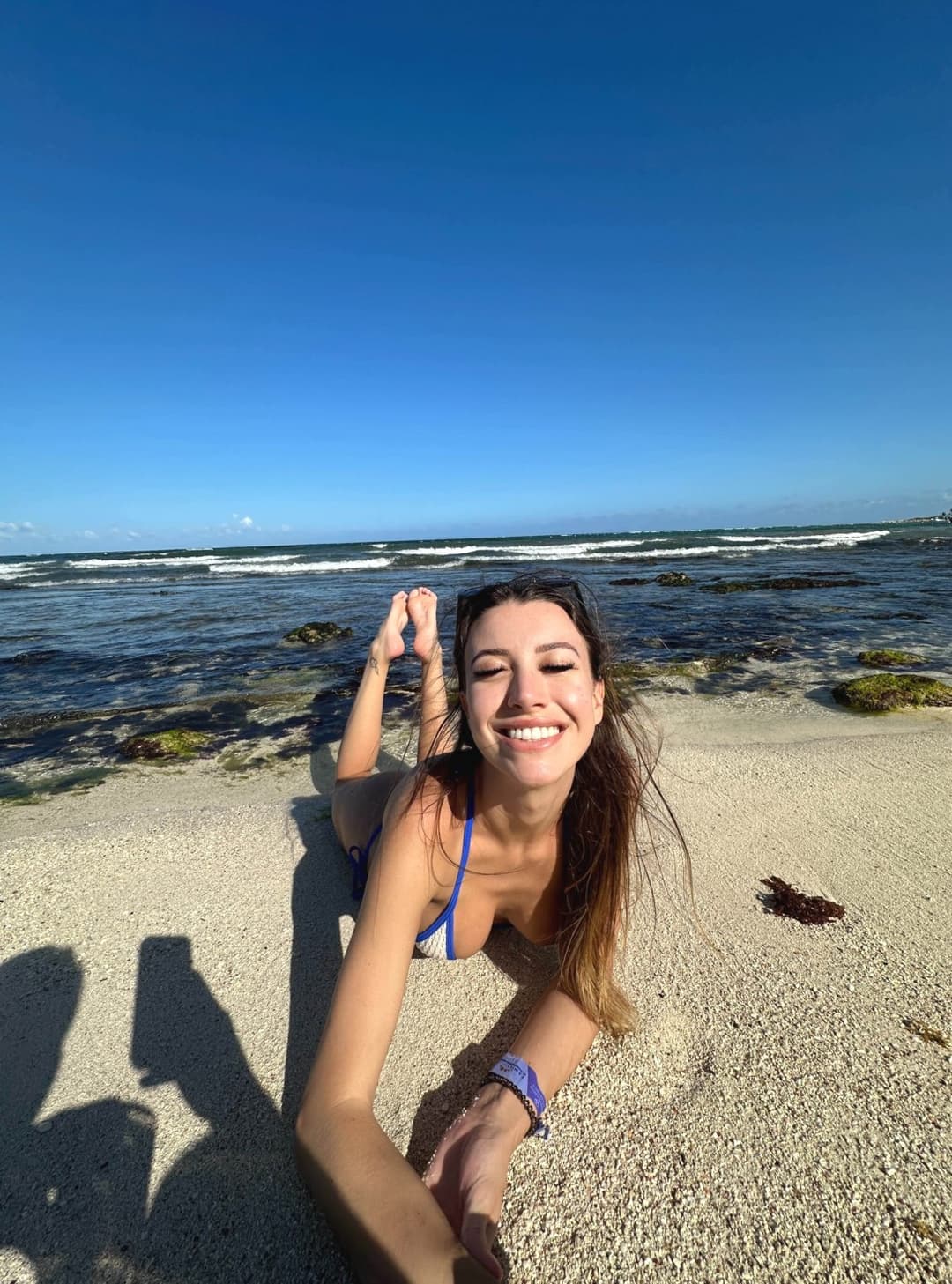 Click to view full size Laid out like a mermaid waiting for my catch