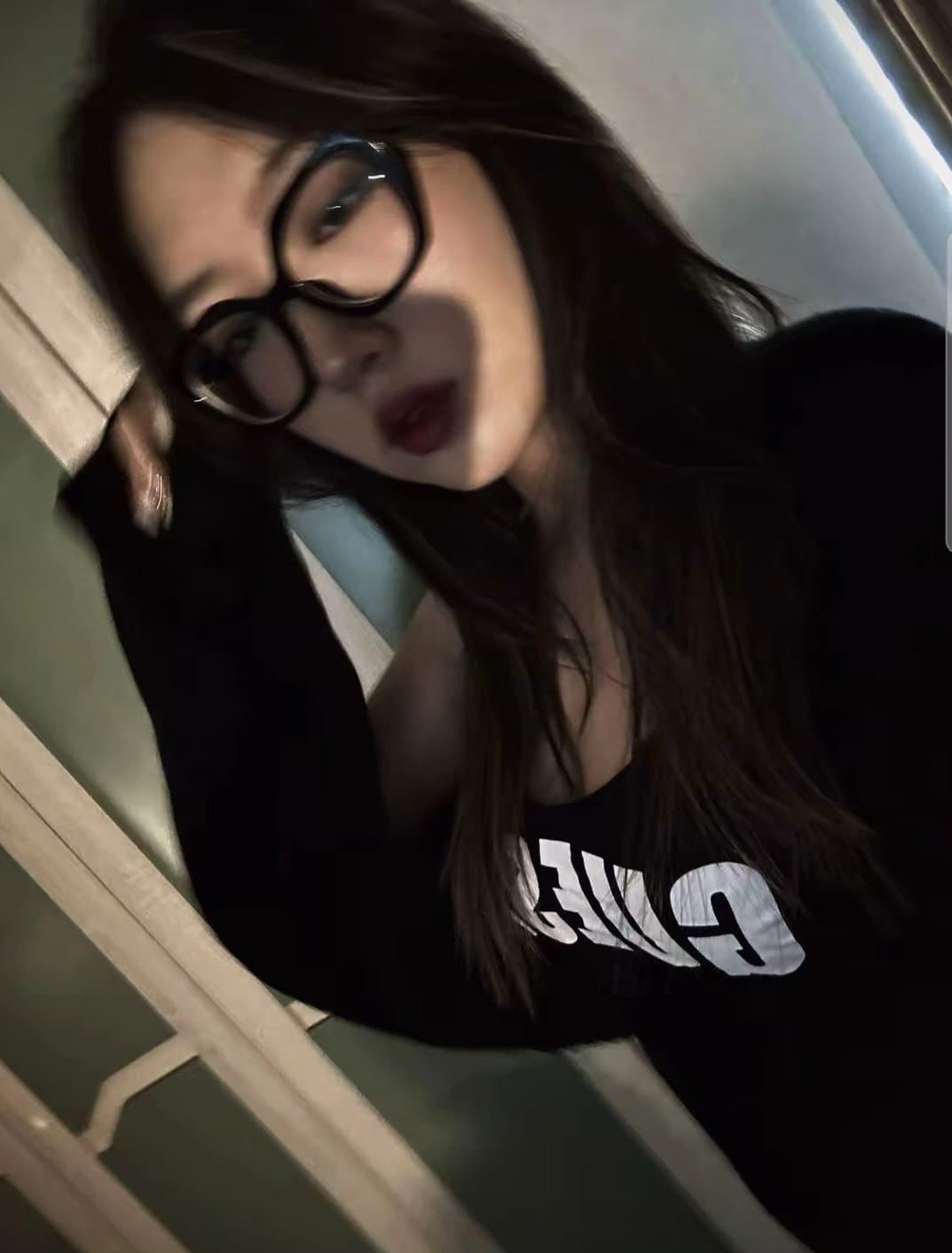 Asain slut wants you to cum on her tits or her face